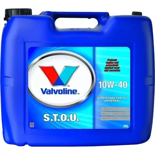 Valvoline S.T.O.U. 10W-40 monikäyttö-öljy 20 l - Moottoriöljyt - 8710941024226 - 1