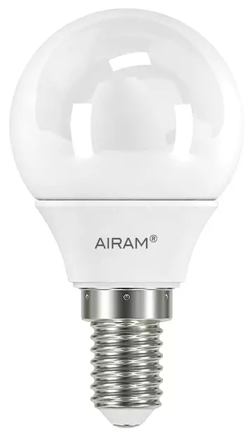 Airam LED OP P45 6W/827 E14 - E14-kanta - 6435200242327 - 1
