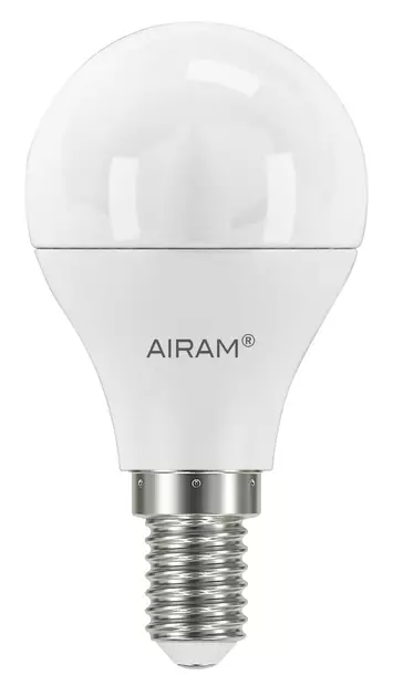 Airam LED OP P45 8W/827 E14 - E14-kanta - 6435200248367 - 1