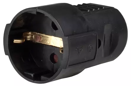 Airam jatkopistorasia maadoitettu musta - Rasiat ja pistokkeet - 6435200173157 - 1