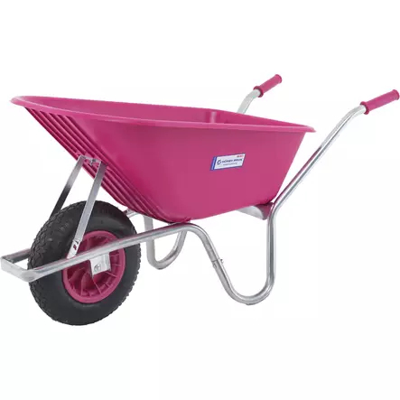 Hörby Bruk kottikärryt pinkki 100 litraa - Kärryt, pyörät - 7318890013097 - 1