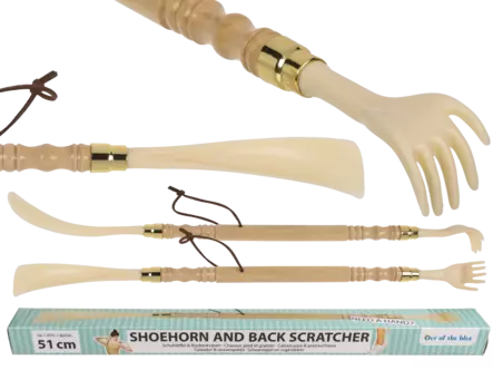 Kenkälusikka / selänraaputin 51 cm - Apuvälineet - 4029811436507 - 1