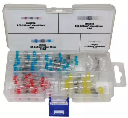 Kutistejatkoliitin tinalla 100 kpl - Autotarvikkeet - 6430074694647 - 1