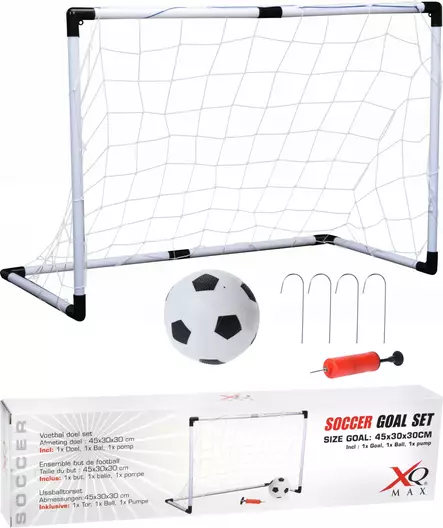 Mini jalkapallosetti 45x30x30 cm - Pelit - 8719407046307 - 1