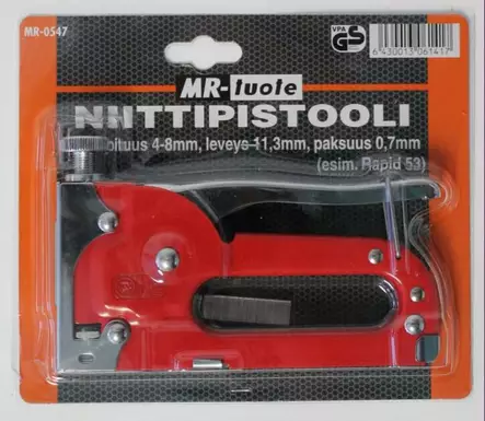 Nitoja punainen - Nitojat ja niitit - 6430013061417 - 1