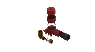 Opal hanakulmarasia 15 mm pus.liittimin - Jakotukit - 6413820749907 - 2