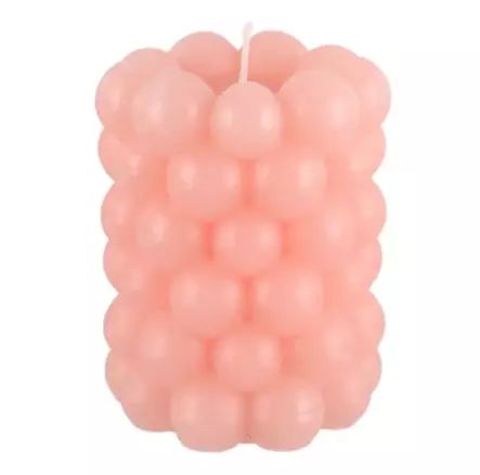 Polar Kuplakynttilä pilari vaaleanpunainen 7x9cm - Kynttilät - 6410416268507 - 1