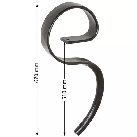 S-piikki 65 x 13 mm - Maanmuokkaustarvikkeet - 5700033445247 - 1