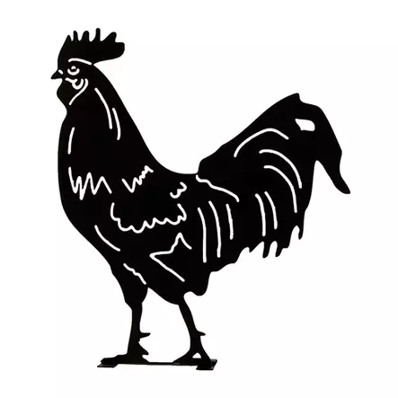 Wildlife Garden siluetti Kukko - Puutarhapatsaat, koristeet - WG757 - 2