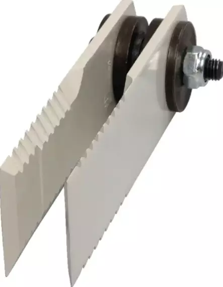 Rasspe silppurin teräsarjan suora terä (P) - Silppurit - 53397 - 1