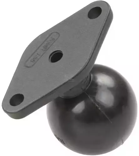 Tasokiinnike, soikea pohja, 1,5" kuula - Muut traktoritarvikkeet - 8719593845517 - 2