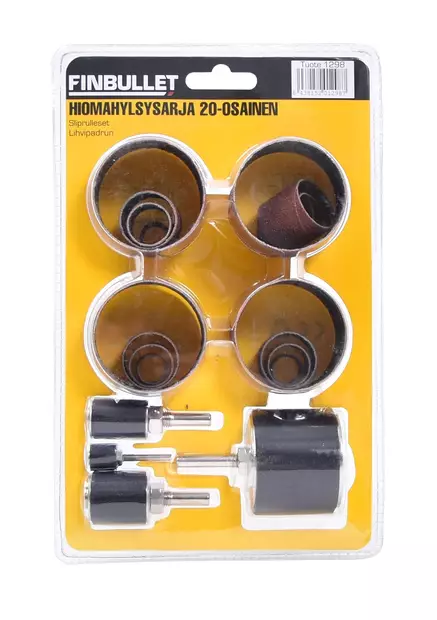 Hiomahylsysarja 20-os. - Hiomatarvikkeet - 6438152012987 - 1