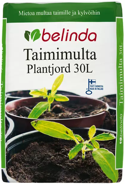 Taimimulta Belinda 30 litraa - Mullat ja lannoitteet - 6430045180087 - 1