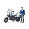 Bruder Ducati Scrambler poliisimoottoripyörä - Bruder työkonelelut - 4001702627317 - 1