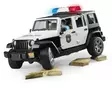 Bruder Jeep Wrangler Rubicon poliisiauto - Bruder työkonelelut - 4001702025267 - 4