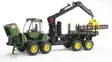Bruder John Deere 1210E ajokone - Bruder työkonelelut - 4001702021337 - 2