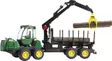 Bruder John Deere 1210E ajokone - Bruder työkonelelut - 4001702021337 - 1