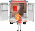 Bruder MB Sprinter ambulanssi kuljettajalla - Bruder työkonelelut - 8719593315577 - 2