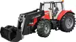 Bruder Massey Ferguson 7624 etukuormaajalla - Bruder työkonelelut - 5700038449707 - 3