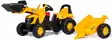 Polkutraktori JCB etukuormaajalla ja perävaunulla - Polkutraktorit ja -autot - 4006485023837 - 1
