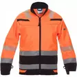 Softshell-takki Telford Trendy oranssi/musta huomioväri - Talvi työvaatteet - 5420011773857 - 1