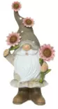Puutarhatonttu ja kukka - Puutarhapatsaat, koristeet - 6410416434247 - 1
