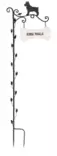 Puutarhakoriste kyltti Koiria pihalla 104 cm - Puutarhapatsaat, koristeet - 6410416457017 - 1