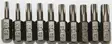 Kärkisarja 10 kpl, 25 mm torx, S2 - Ruuvauskärjet ja -sarjat - 6430074697877 - 2