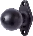 Tasokiinnike, soikea pohja, 1,5" kuula - Muut traktoritarvikkeet - 8719593845517 - 1