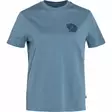 Fjällräven Fox Boxy Logo Tee W Dawn blue - Retkeilyasusteet - 7323450857257 - 1