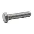 Kuusioruuvi M20 x 130 mm 8.8 sinkitty - Pultit ja mutterit, metrinen kierre - 8714723017857 - 1