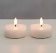 LED-kynttilä Maxi 2 kpl 3D liekki - Kynttilät - 6410416374277 - 1