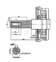 Loncin irtomoottori 11 hv / 389 cc - Paikallismoottorit - svm000009447 - 4