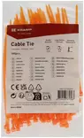 Nippuside 2,5x100mm, oranssi, 100kpl - Nippusiteet - 8719493379587 - 2