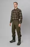 Seeland Glen flanellipaita Pine green S - Retkeilyasusteet - 5714733651037 - 3