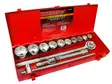 Työkalusarja 3/4" 6PT 14-os. - Hylsyt ja -sarjat - 6420286824307 - 1