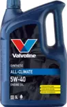 Valvoline All Climate 5W-40 moottoriöljy 5L - Autokemikaalit - 8710941021607 - 1