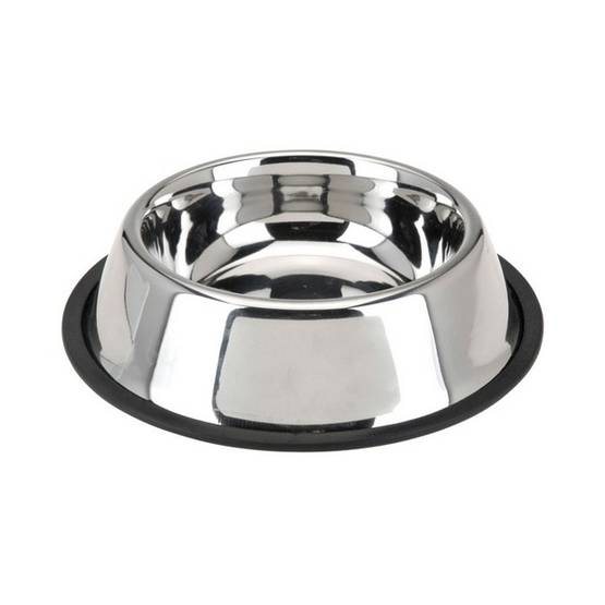 Koirankuppi teräs liukuesteellä 20 cm - Ruokakupit - 8711295214257 - 1