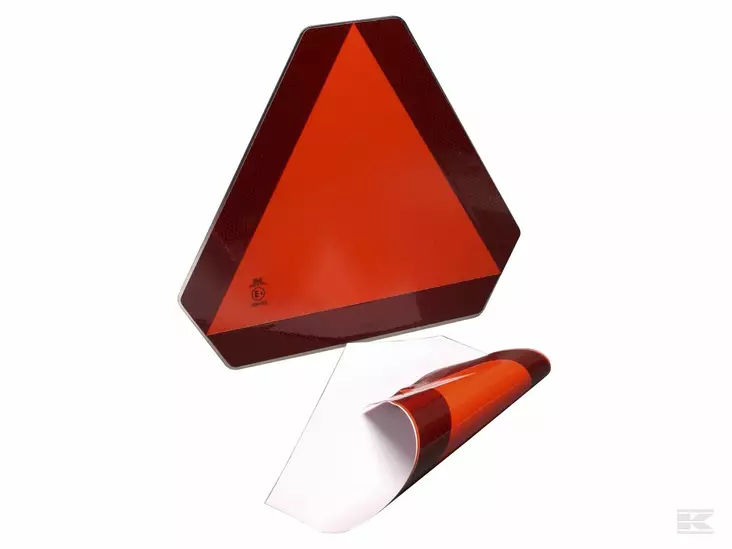 Hitaan ajoneuvon kolmio liimattava - Muut traktoritarvikkeet - 5700033092267 - 1