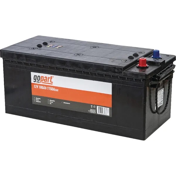 Akku GoPart 12V 180Ah 1150A - Käynnistysakut - 8716106864737 - 1