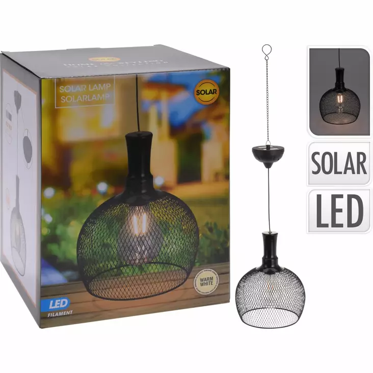 Aurinkokennovalo ripustettava - Tunnelmavalot - 8719987482557 - 1