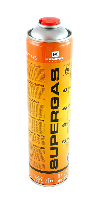 Butaani/propaanipatruuna 600 ml - Muut hitsaustarvikkeet - 8008004002657 - 1