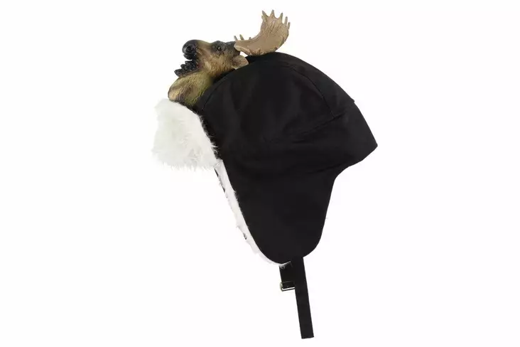 Hirvi talvilakki musta - Retkeilyasusteet - 6410416211367 - 1