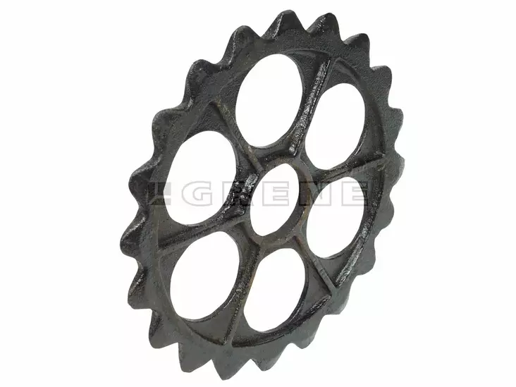 Jyräkiekko 18" 45 cm hammastettu - Peltojyrät - 5700030898817 - 1