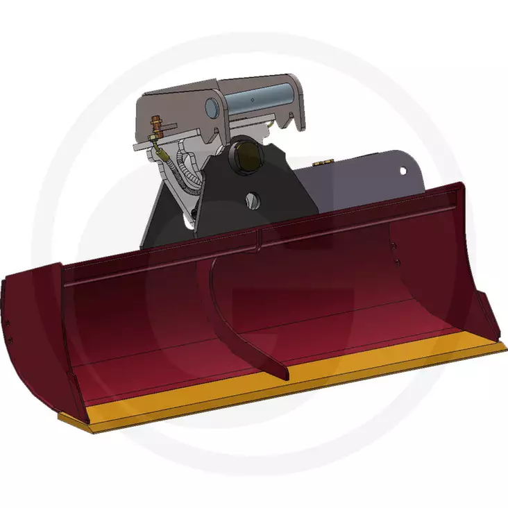 Kallistuva tasauskauha 1,5-2,6 t kaivinkoneisiin MS03-kiinnikkeellä - Kauhat ja tarvikkeet - gr00000000367 - 1