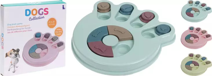 Koiran aktivointipeli tassun muotoinen - Lemmikkilelut - 8720573222877 - 1