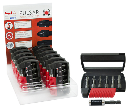 Konekärkisarja 7-os. PH-PZ-Torx - Ruuvauskärjet ja -sarjat - 8014249438007 - 1