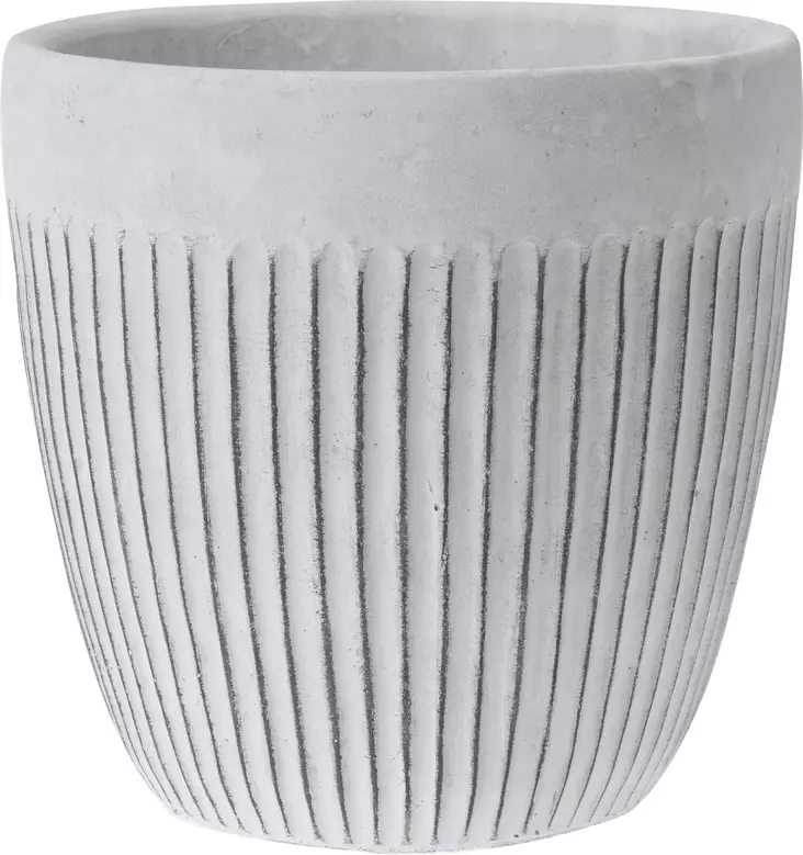 Kukkaruukku valkea 160x160 mm - Ruukut, vaasit, korit - 8720573187527 - 1