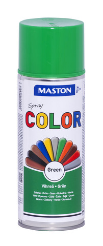 Maston Color spraymaali vihreä 400ml - Spraymaalit - 6412491208027 - 1