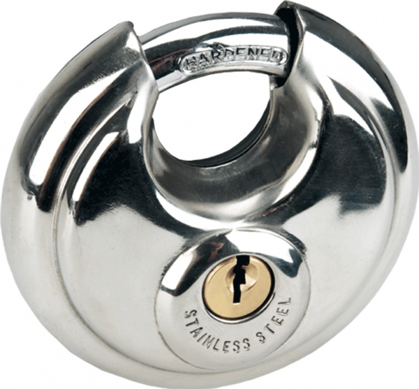 Munalukko ruostumaton 70mm - Riippulukot, salvat, haat - 5902062900357 - 1